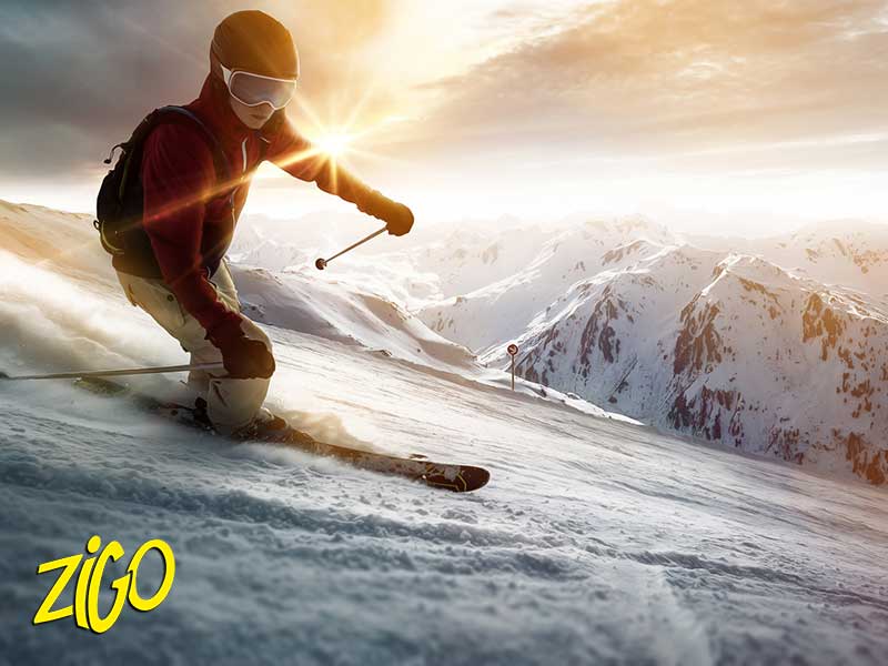 Colonie de vacances ski alpin avec Zigotours