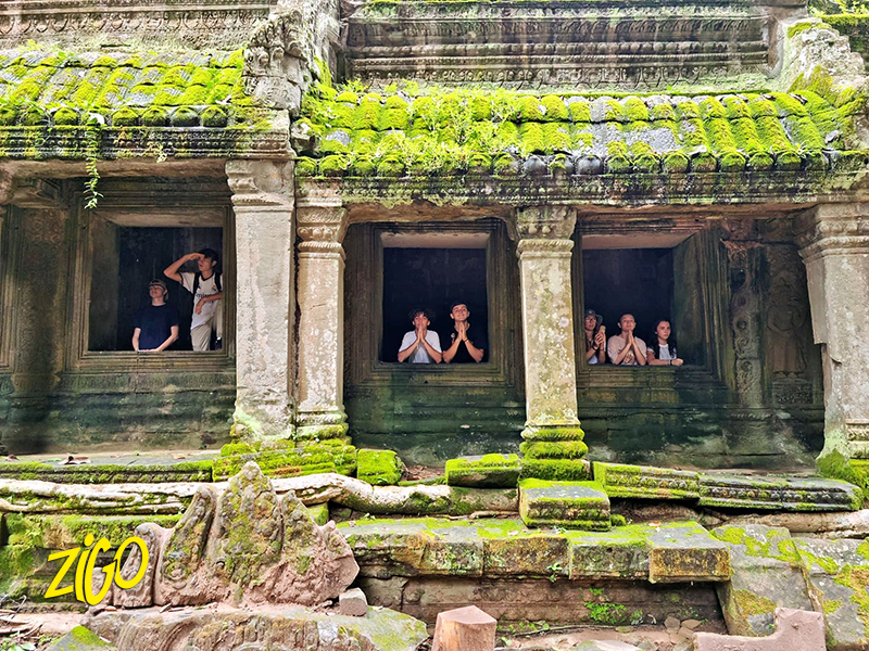 temple abandonnnee
