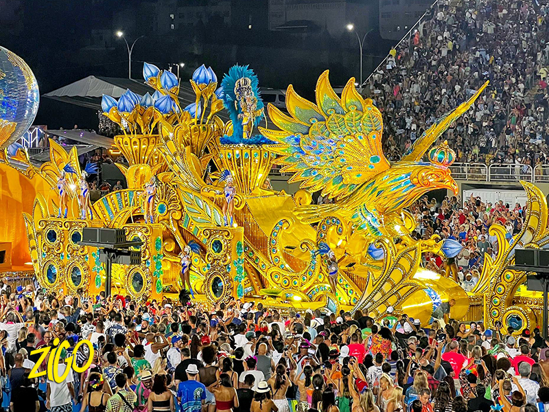 Parade du carnaval de Rio