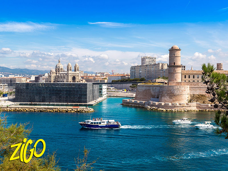 Entrée du port de Marseille