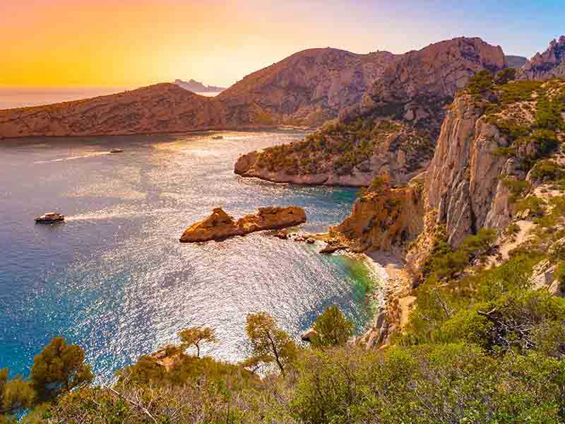 vue sur les calanques