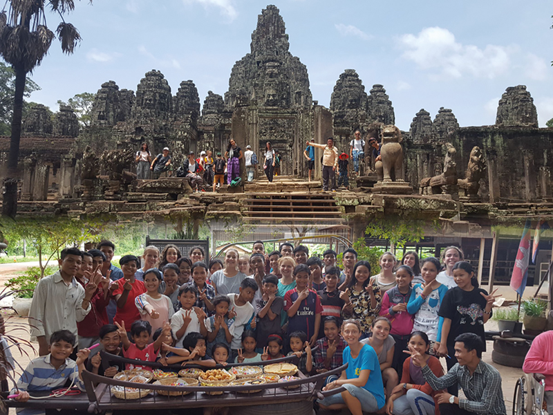 Colonie de vacances Cambodge Art Solidaire