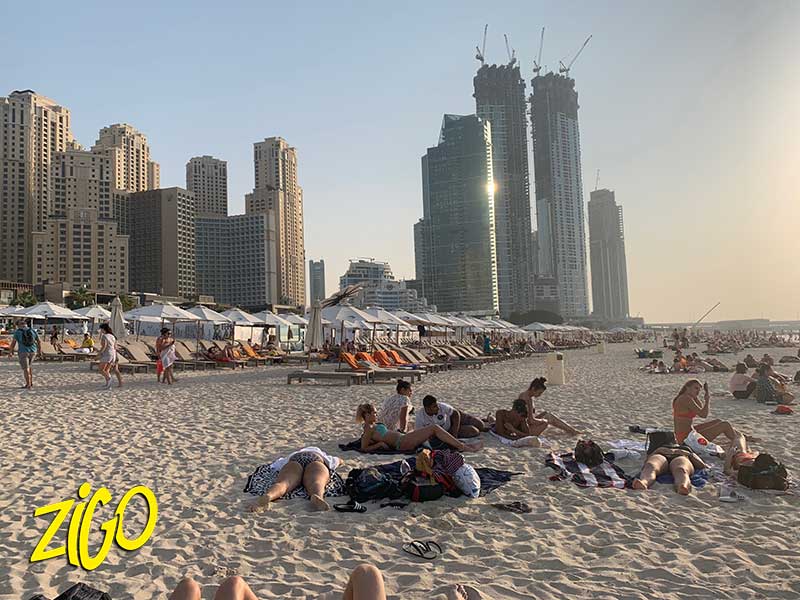 Plage à Dubaï