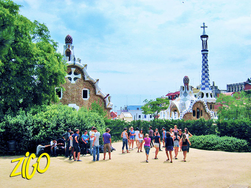 Entrée du Parc Guell