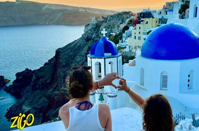 Colonie de vacances Athènes et Santorin